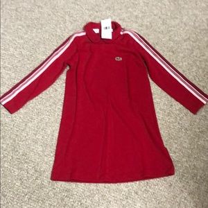 Lacoste long sleeve dress